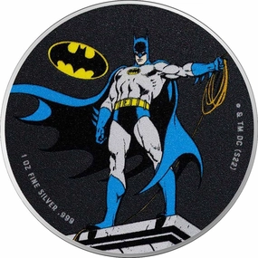 1 ounce silver DC Comics Batman 2023 (edition: 2.500 | colored)