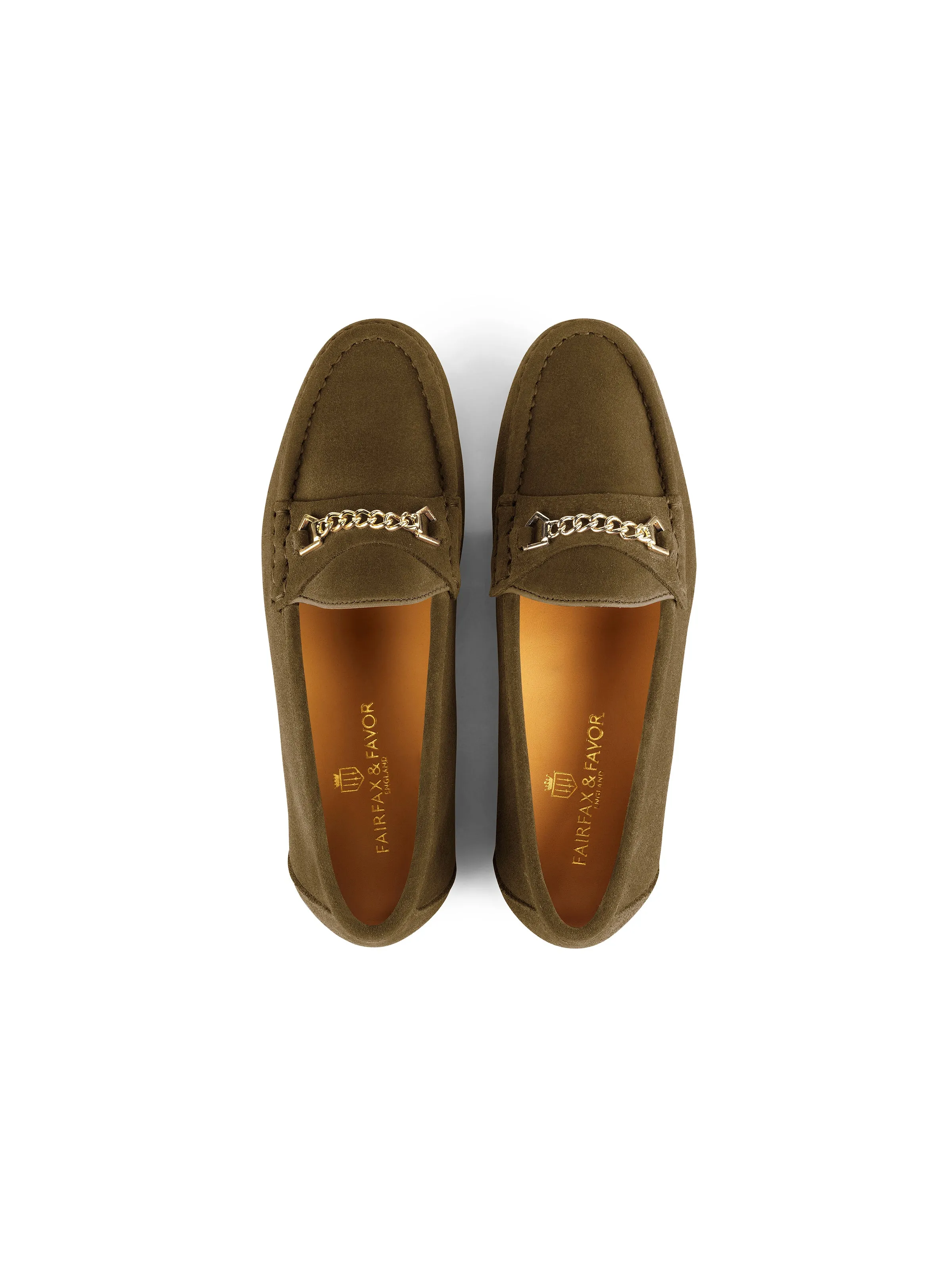 Apsley - Olive Suede