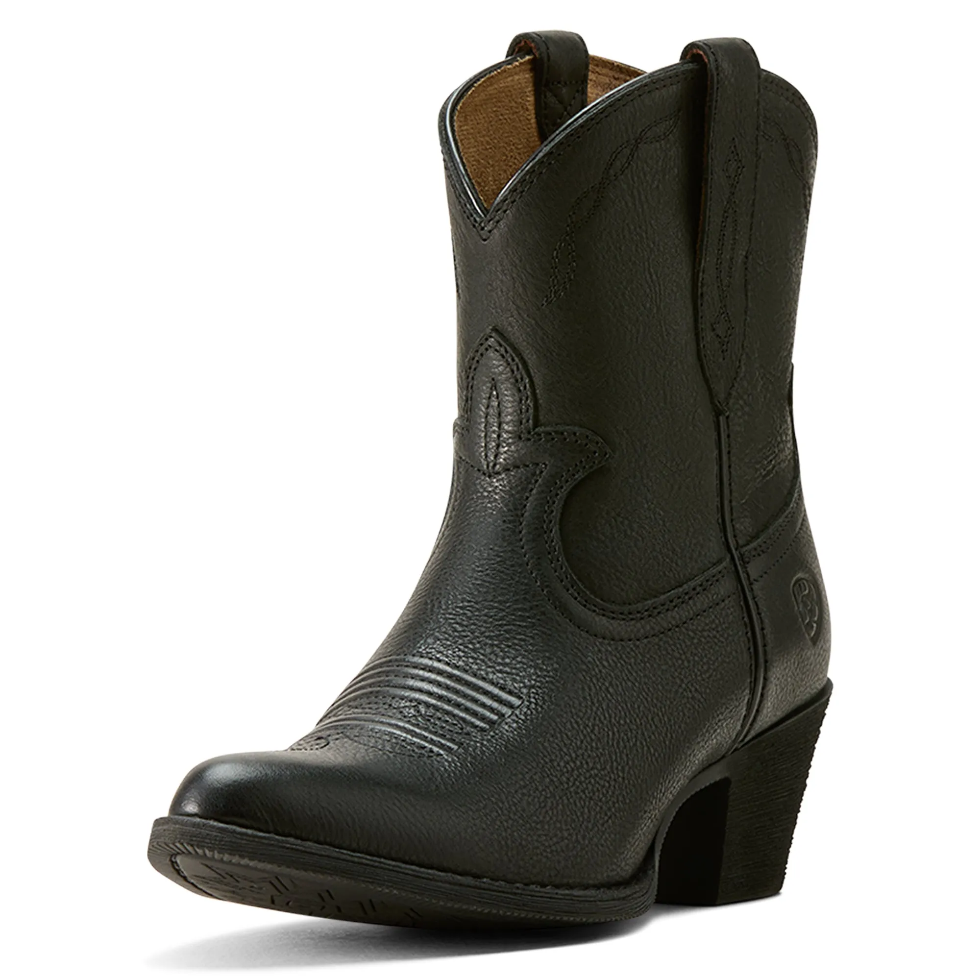 Ariat Ladies 10061309 Maggie Ankle Western Boots in Black Night