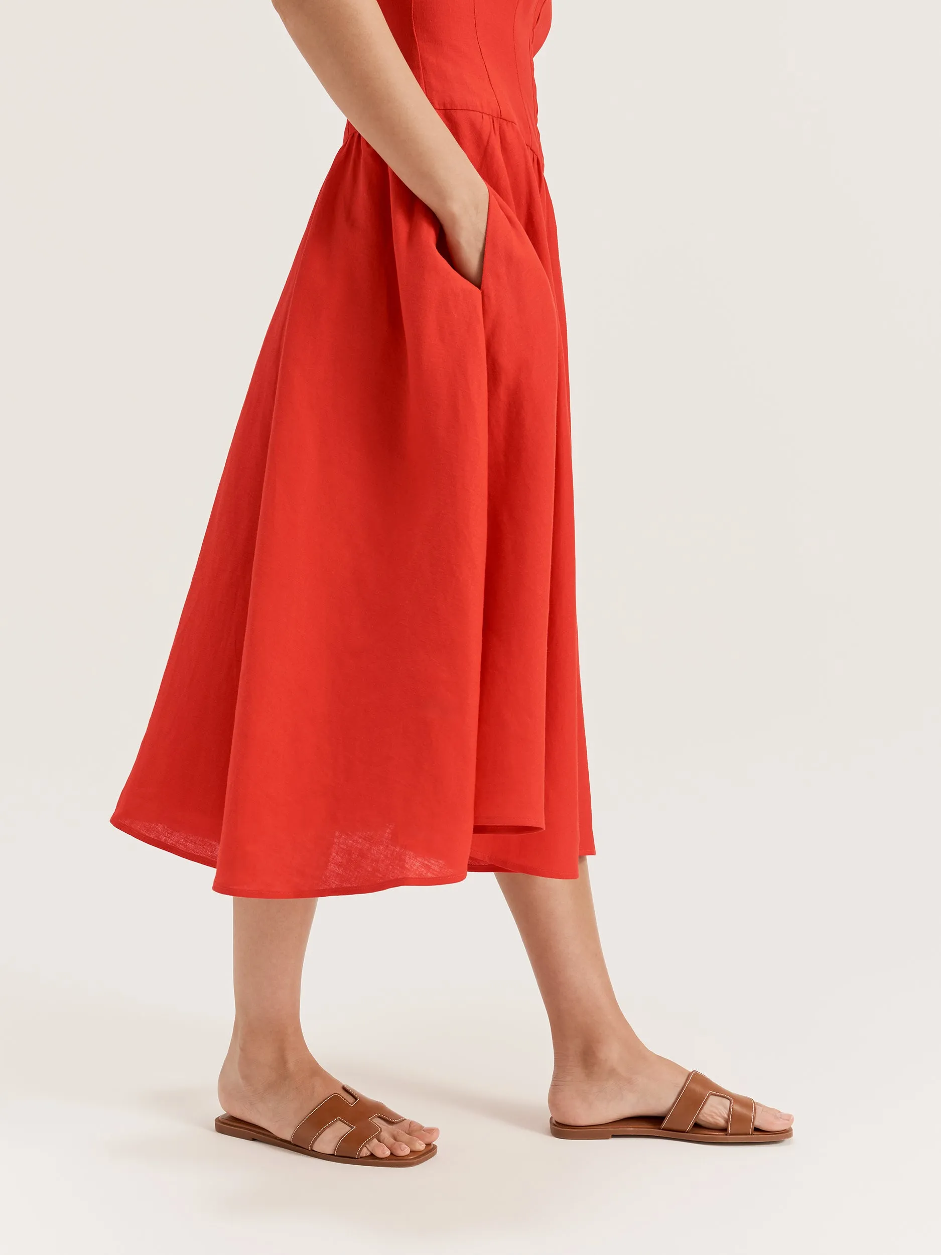 Coralli Midi Dress