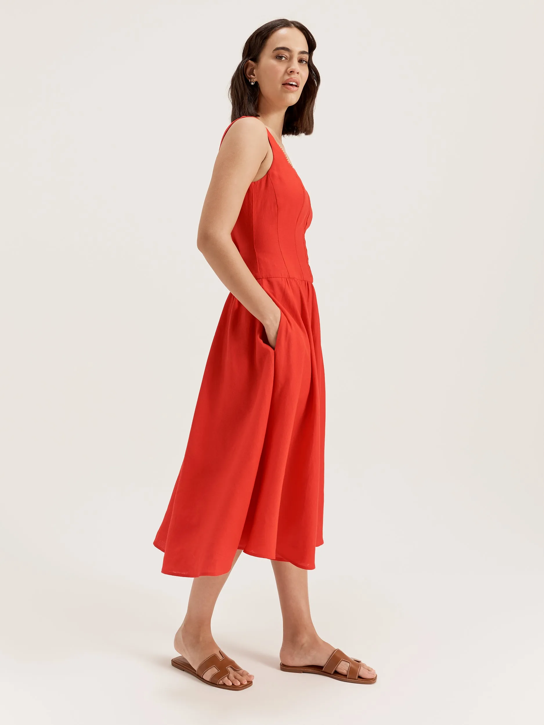 Coralli Midi Dress