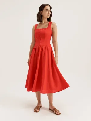 Coralli Midi Dress