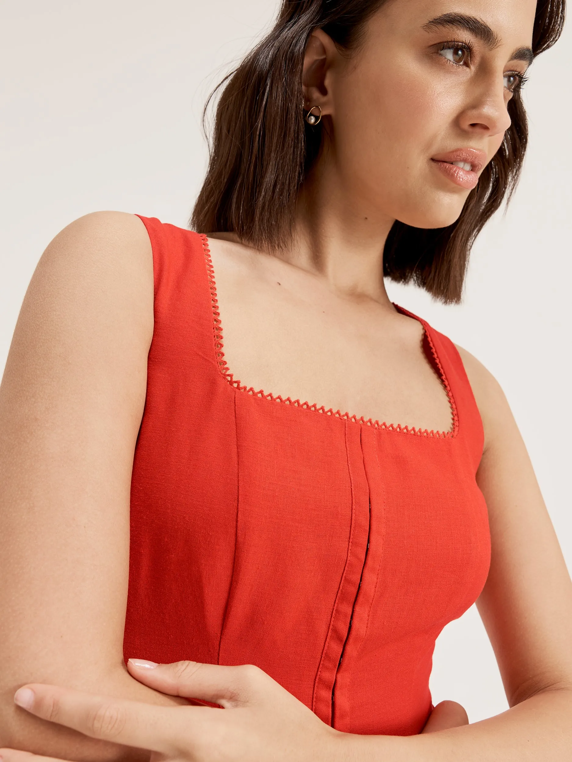 Coralli Midi Dress