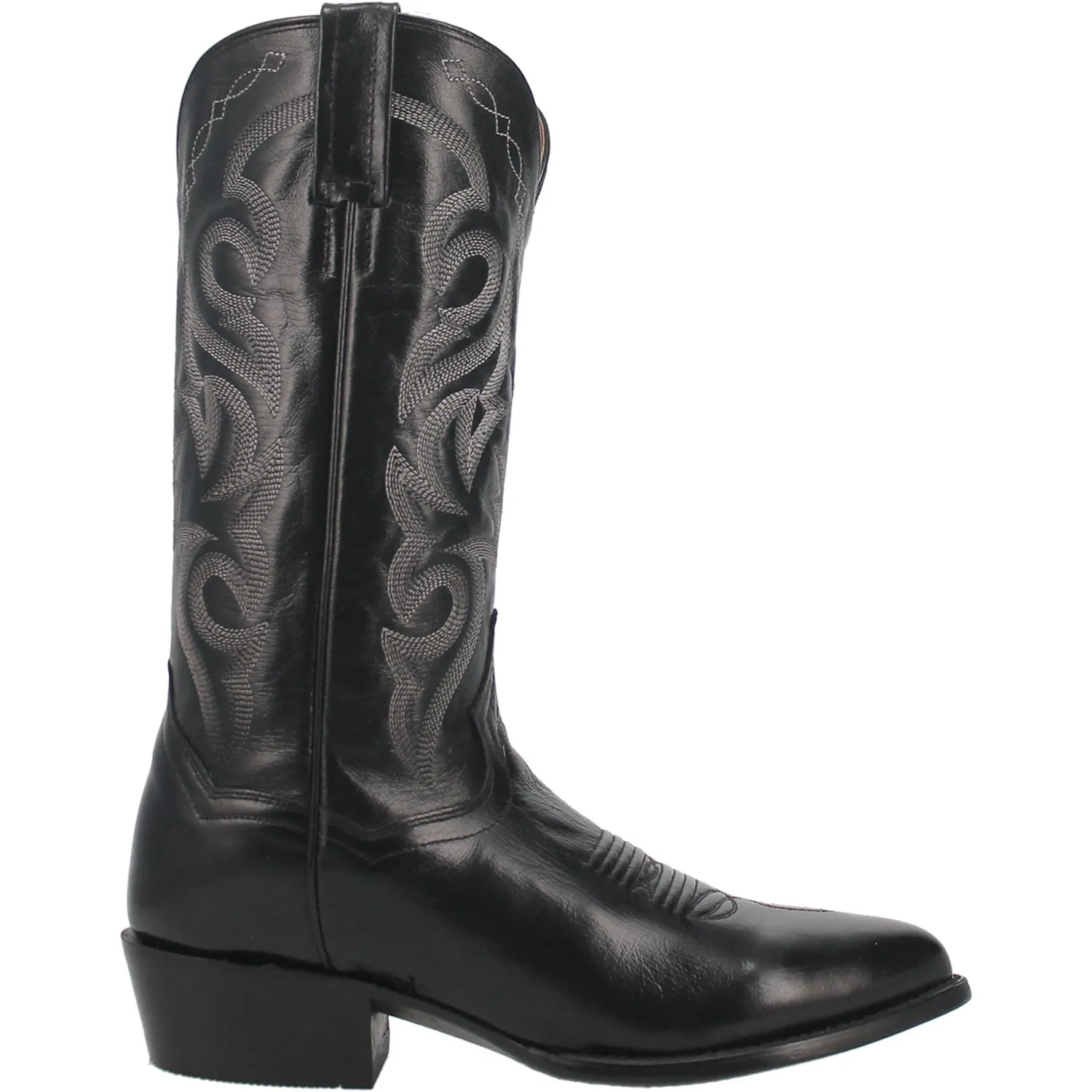 Dan Post Mens Milwaukee Cowboy Boots Leather Black 11 B
