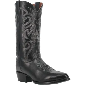 Dan Post Mens Milwaukee Cowboy Boots Leather Black 11 B
