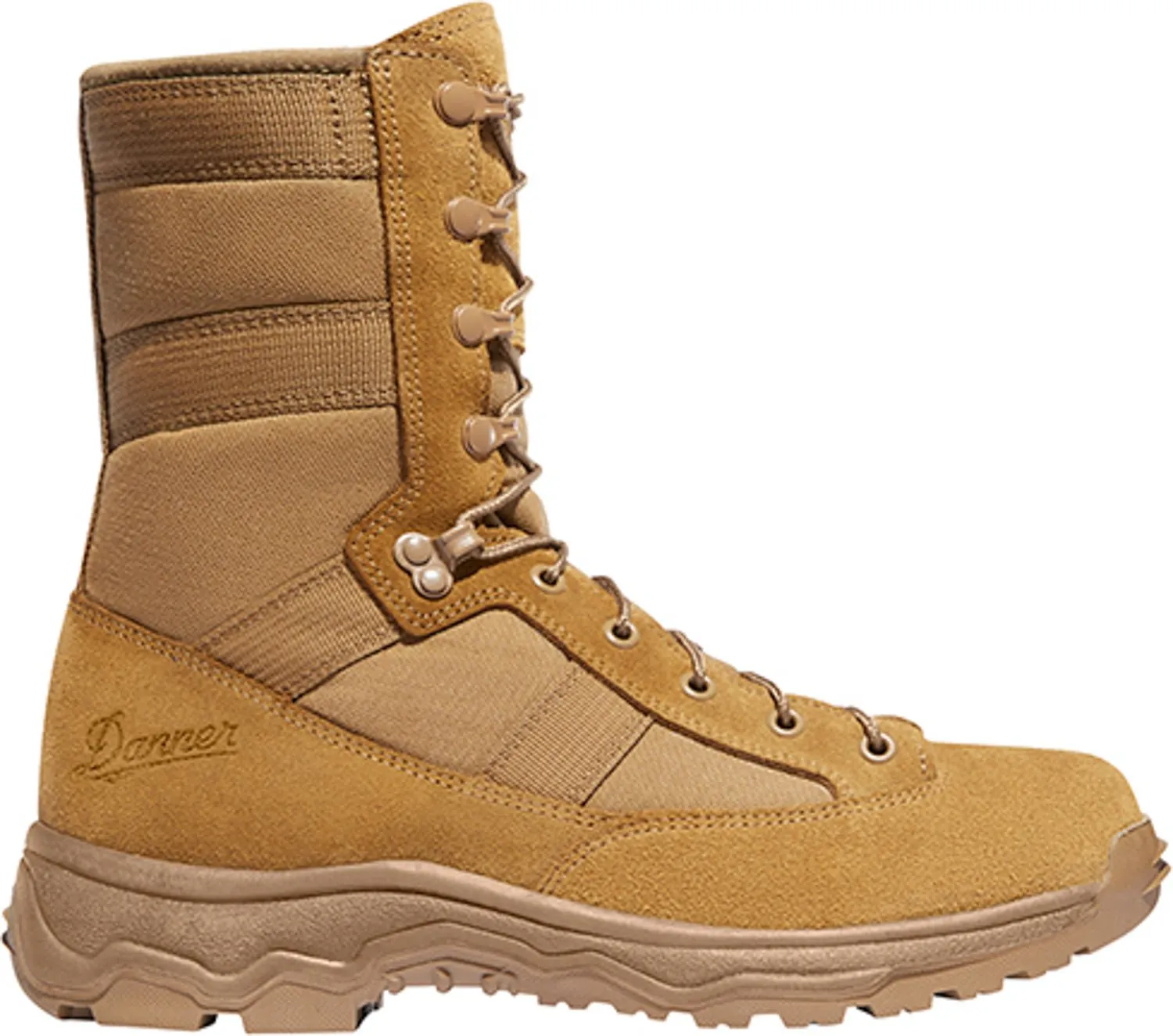 Danner Reckoning 8in Hot Mens Coyote Nylon/Leather Military Boots 9 EE