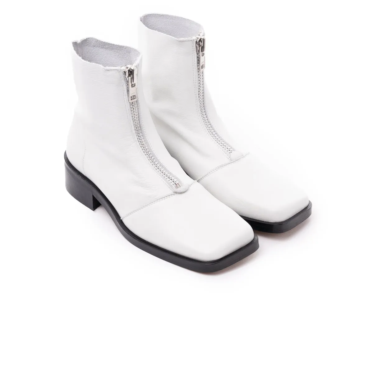 Eton White Leather