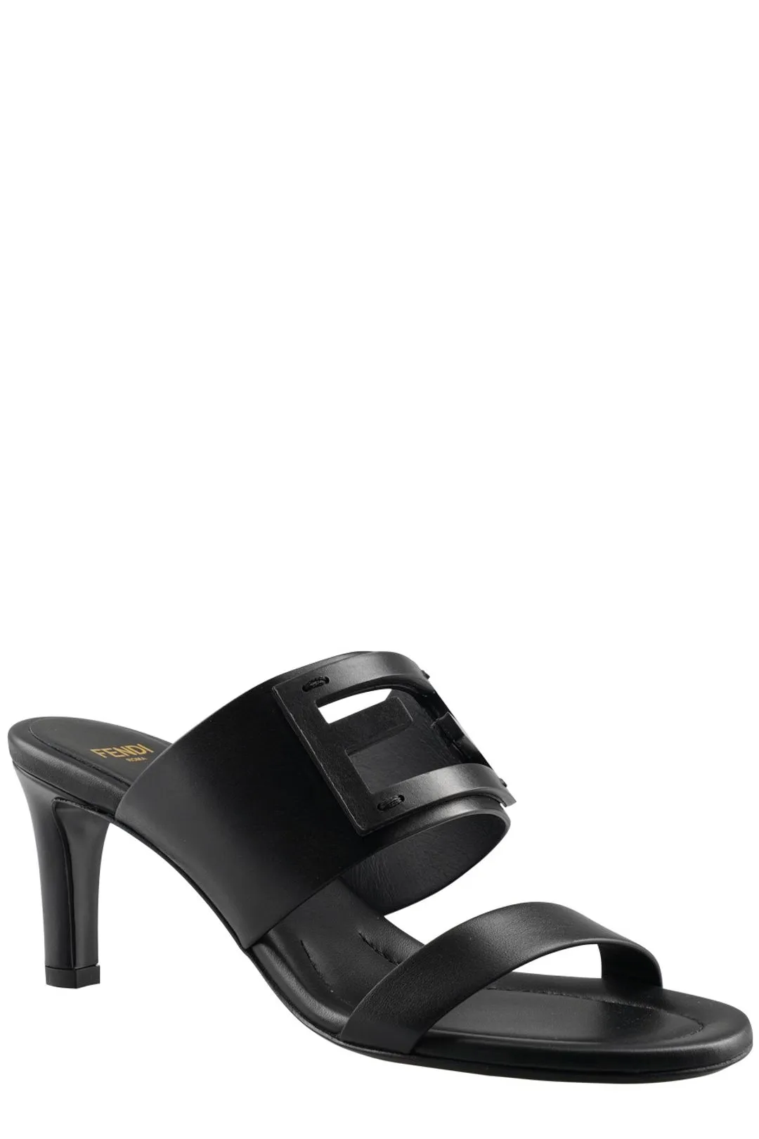 Fendi FF Baguette Motif Heeled Sandals