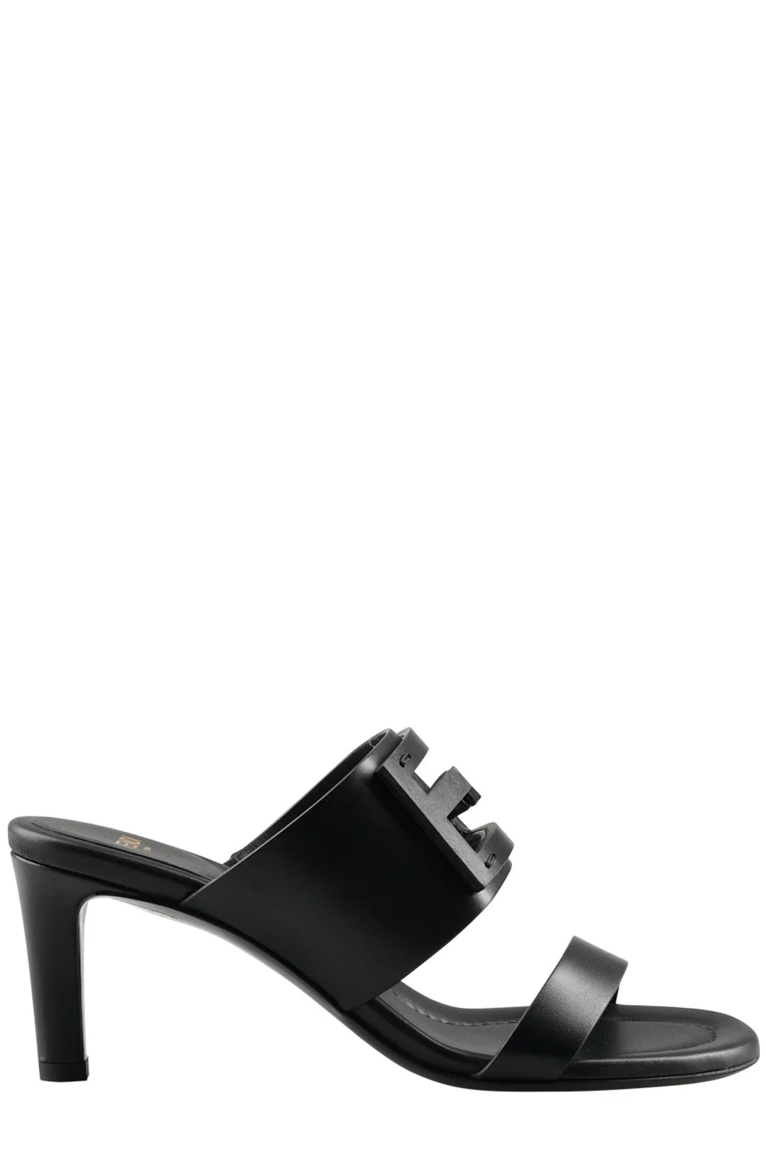 Fendi FF Baguette Motif Heeled Sandals
