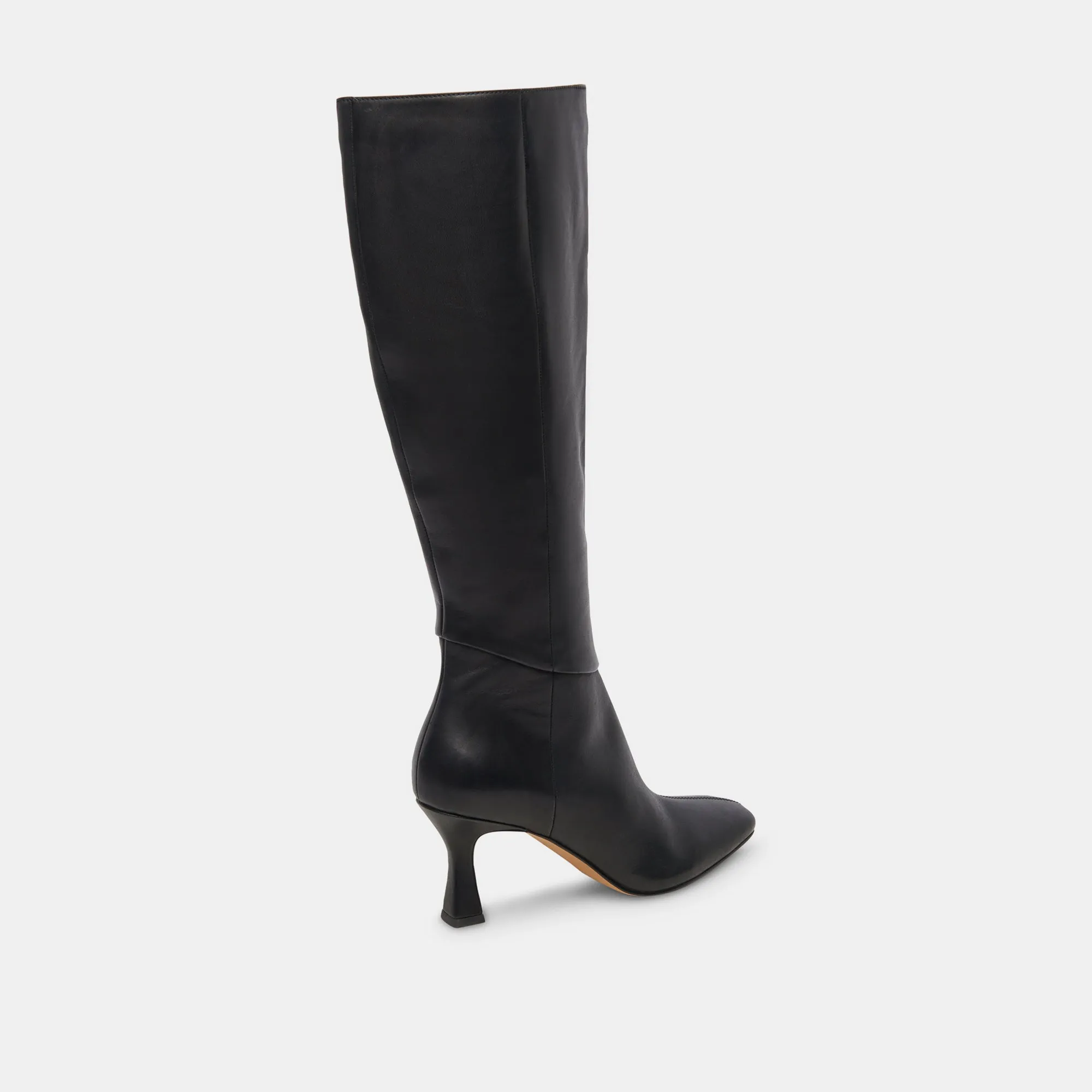 GYRA BOOTS BLACK LEATHER - re:vita