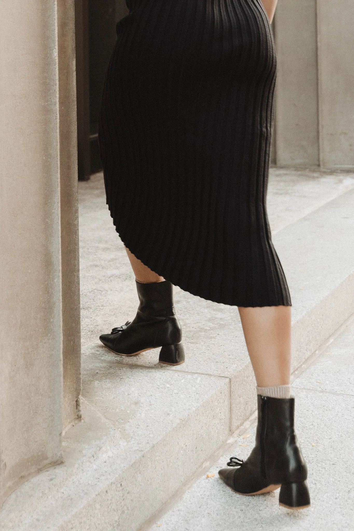 Ivy Bow Ankle Boot - FINAL SALE