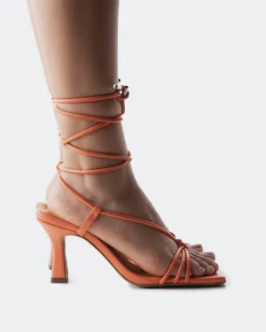 Manola Coral Leather