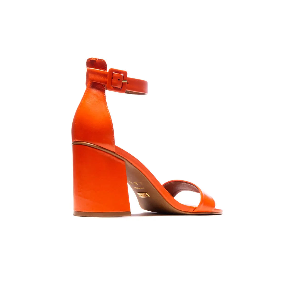Paradiso Orange Leather