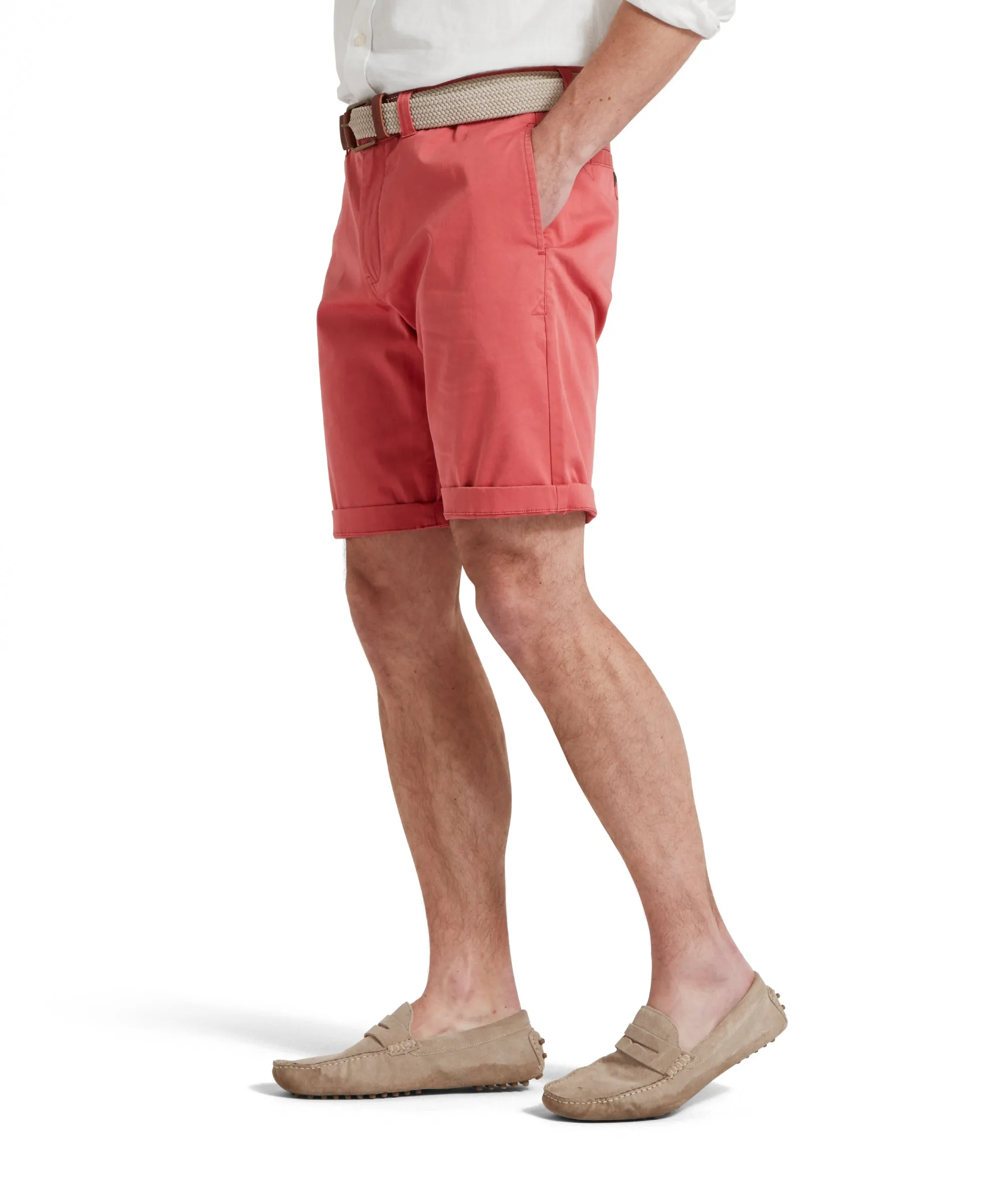 Paul Chino Shorts - Coral