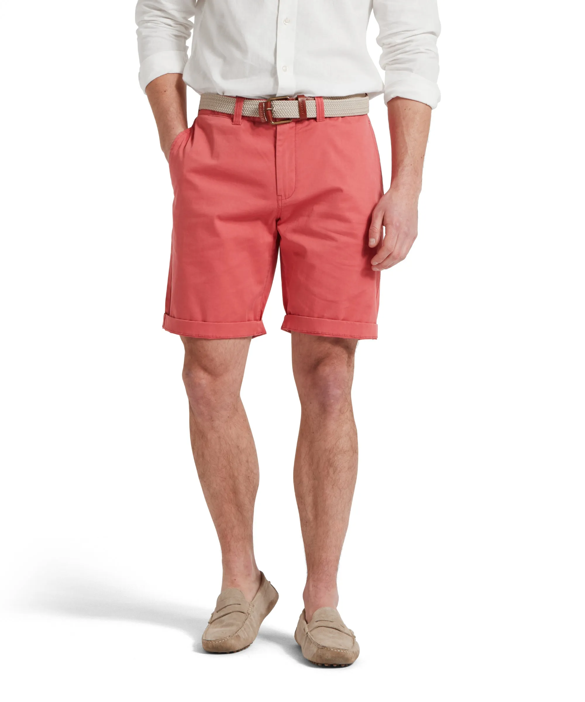 Paul Chino Shorts - Coral