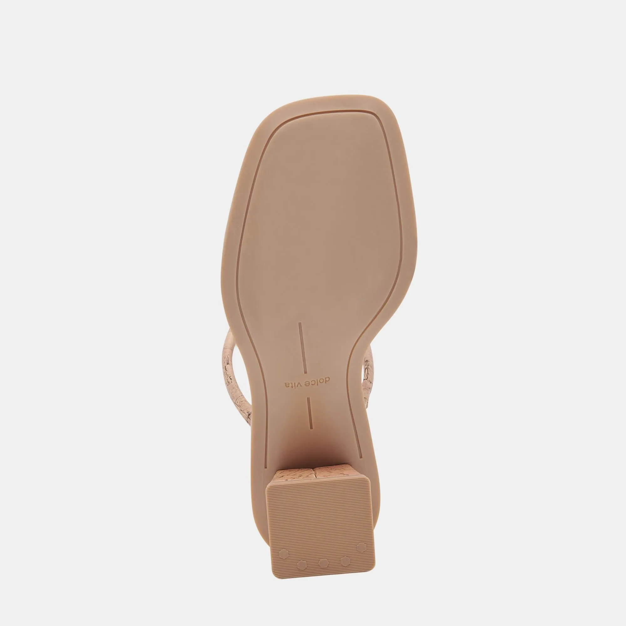 RAMIZE SANDALS NATURAL CORK - re:vita