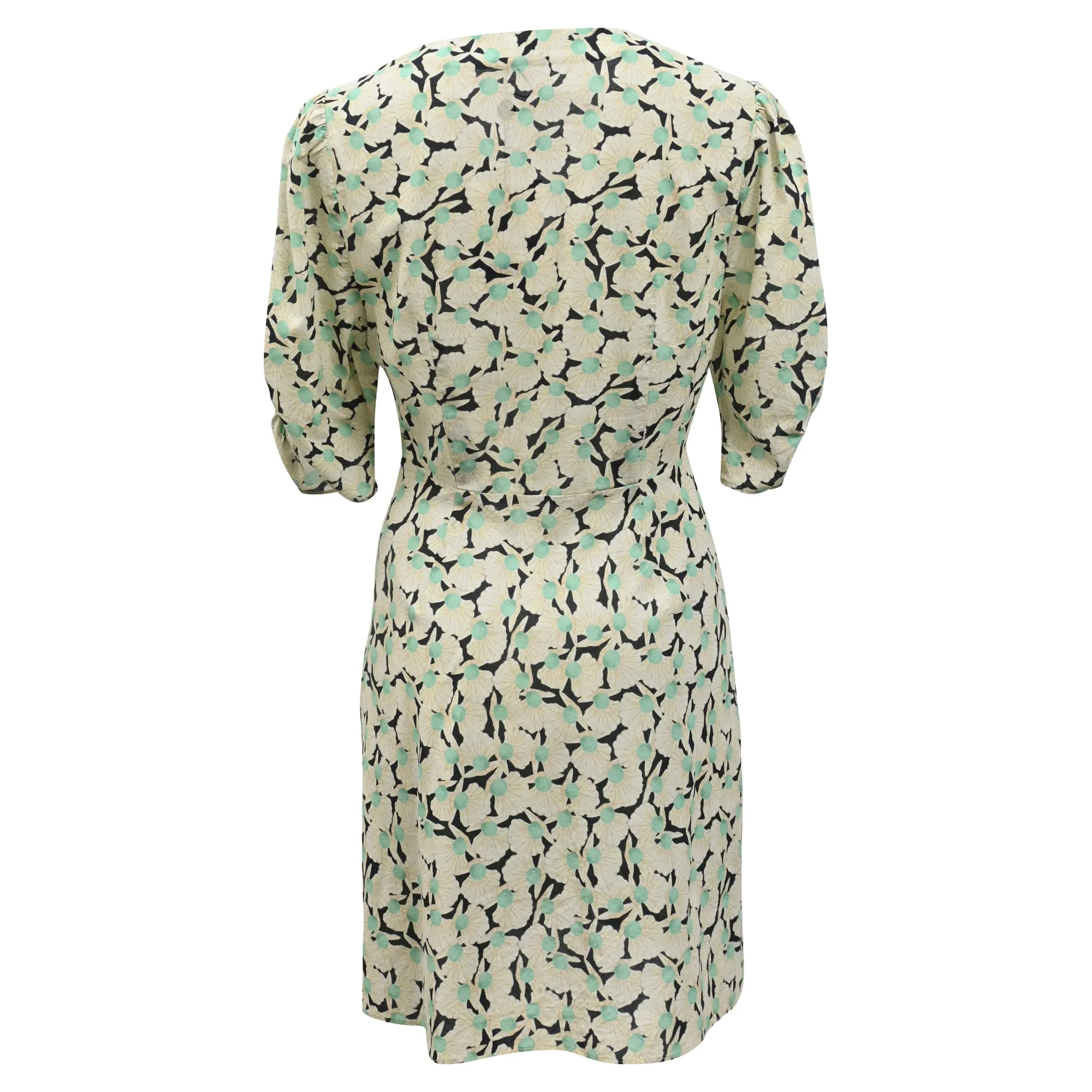 Rixo Enya Pearl Printed Mini Dress in Multicolor Cotton