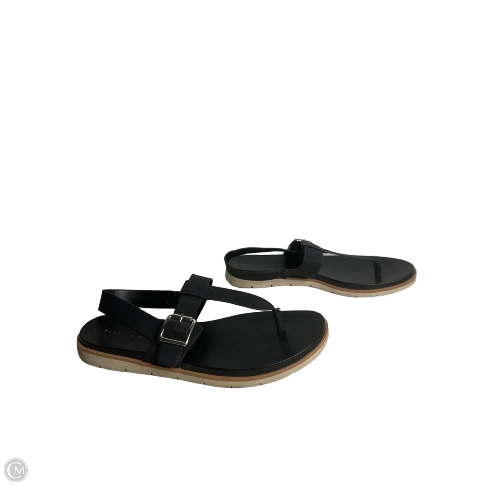 Sandals Flats By Kelly And Katie In Black, Size: 10