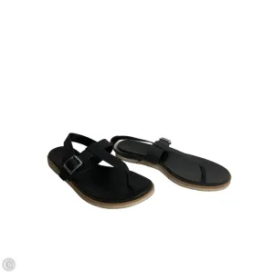 Sandals Flats By Kelly And Katie In Black, Size: 10