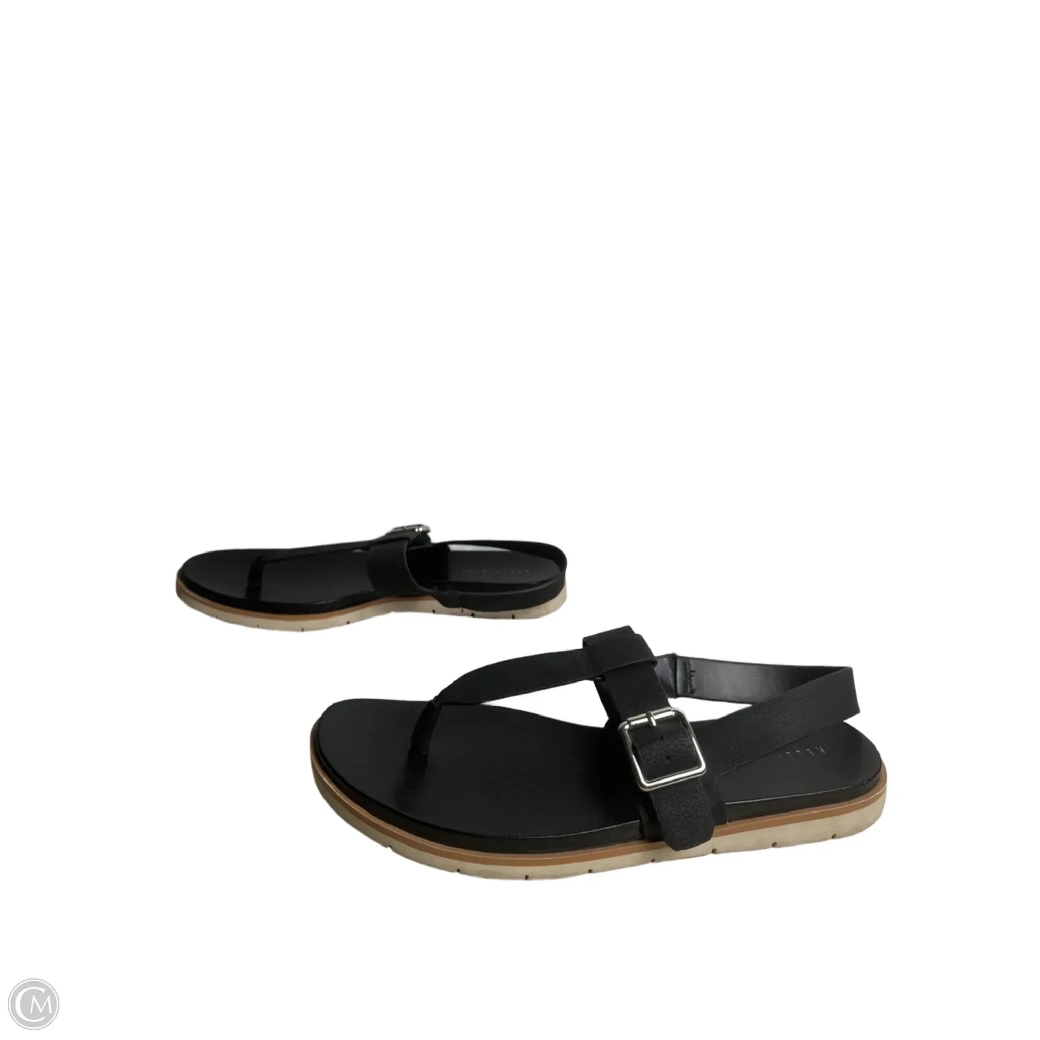 Sandals Flats By Kelly And Katie In Black, Size: 10