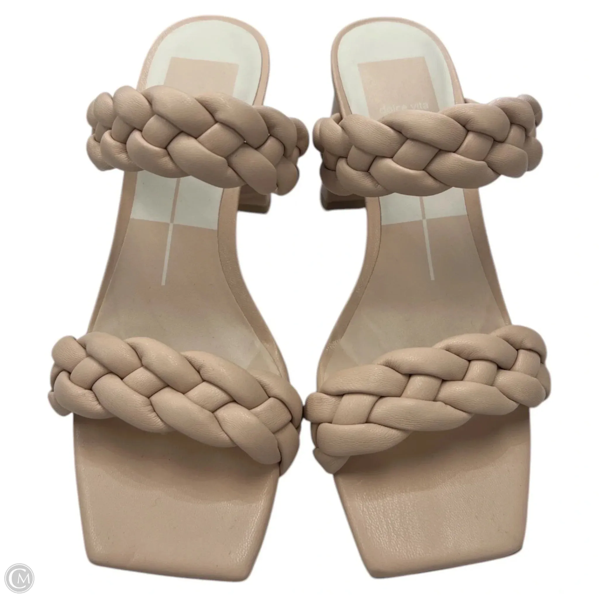 Sandals Heels Block By Dolce Vita In Cream, Size: 6