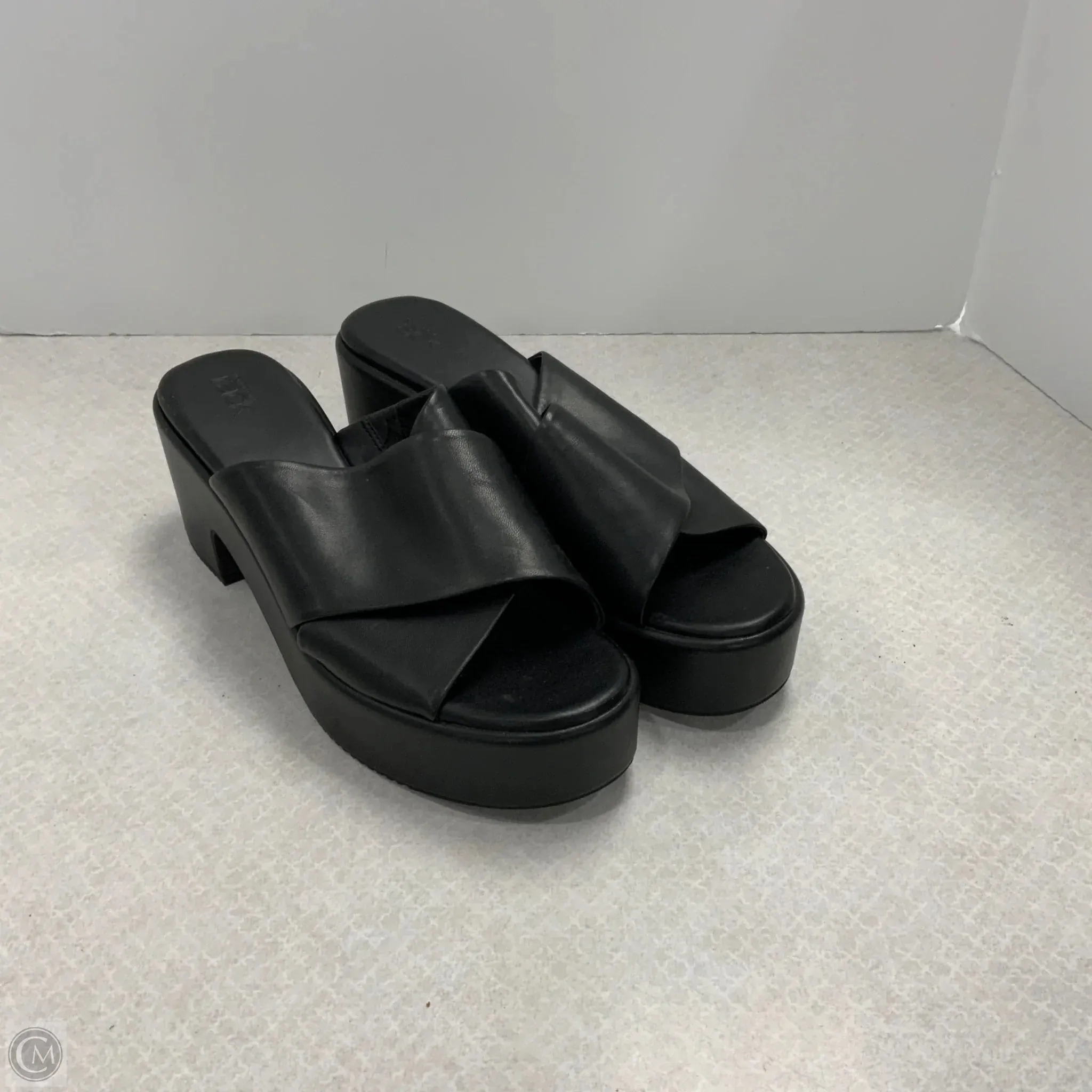 Sandals Heels Block By Nordstrom In Black, Size: 12