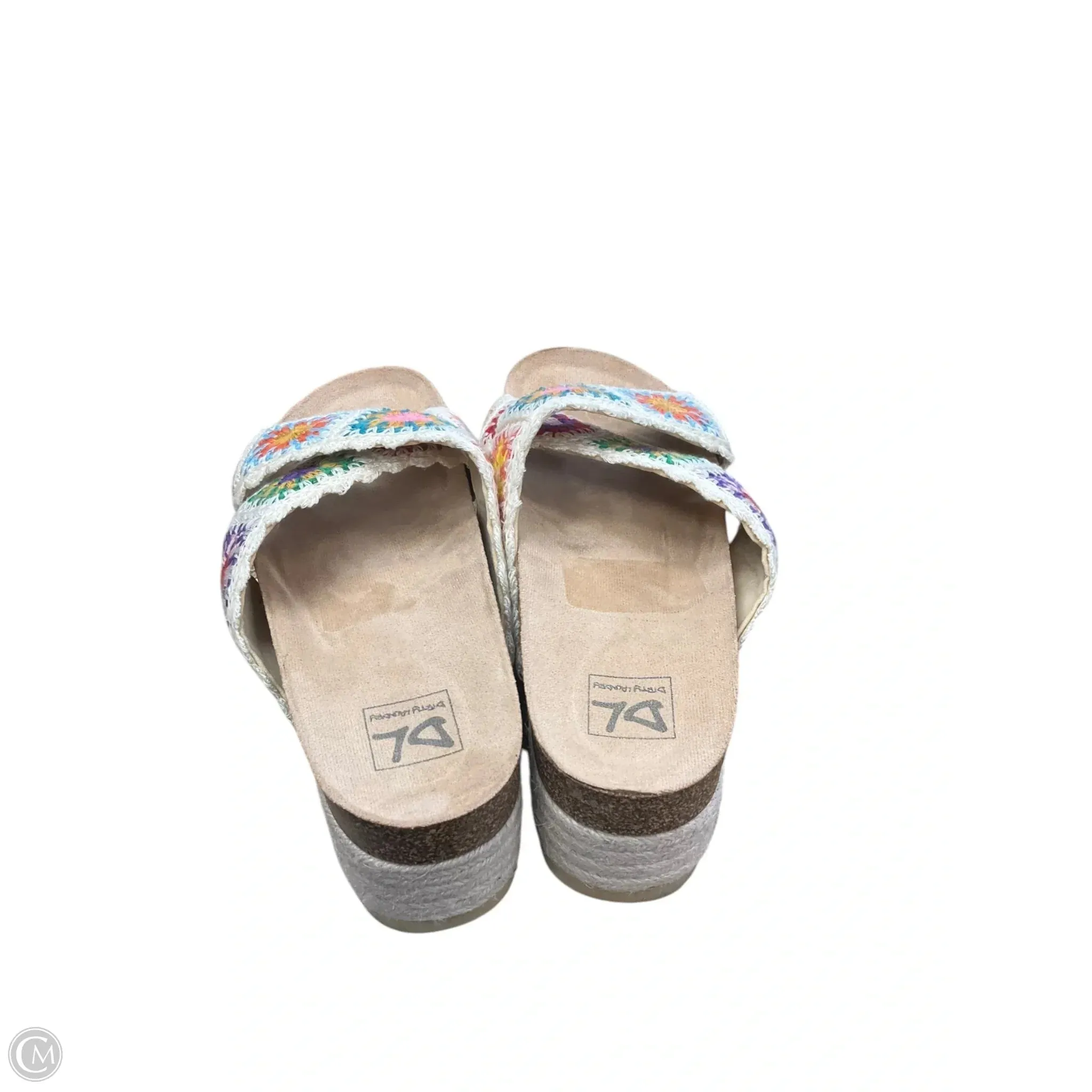 Sandals Heels Platform By Dirty Laundry In Multi-colored, Size: 9