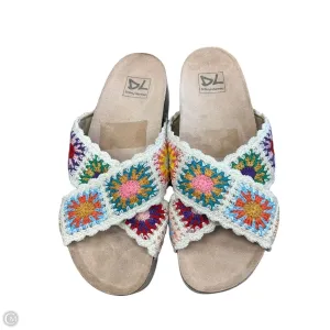 Sandals Heels Platform By Dirty Laundry In Multi-colored, Size: 9