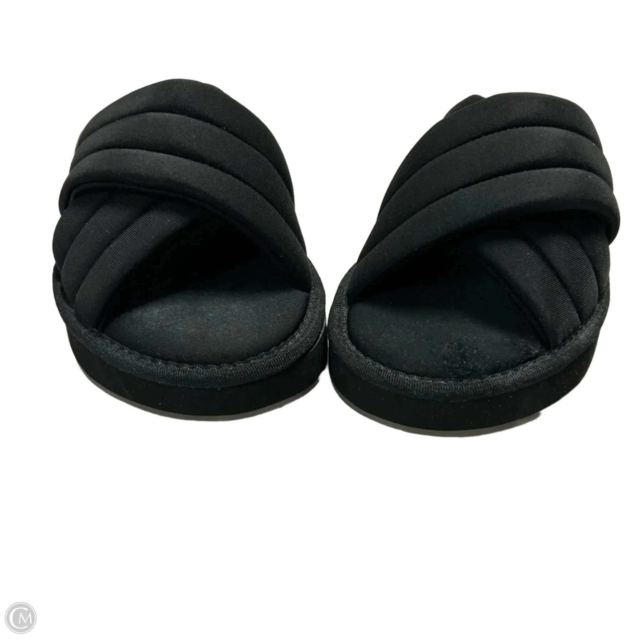 Sandals Heels Platform By Hush Puppies In Black, Size: 8