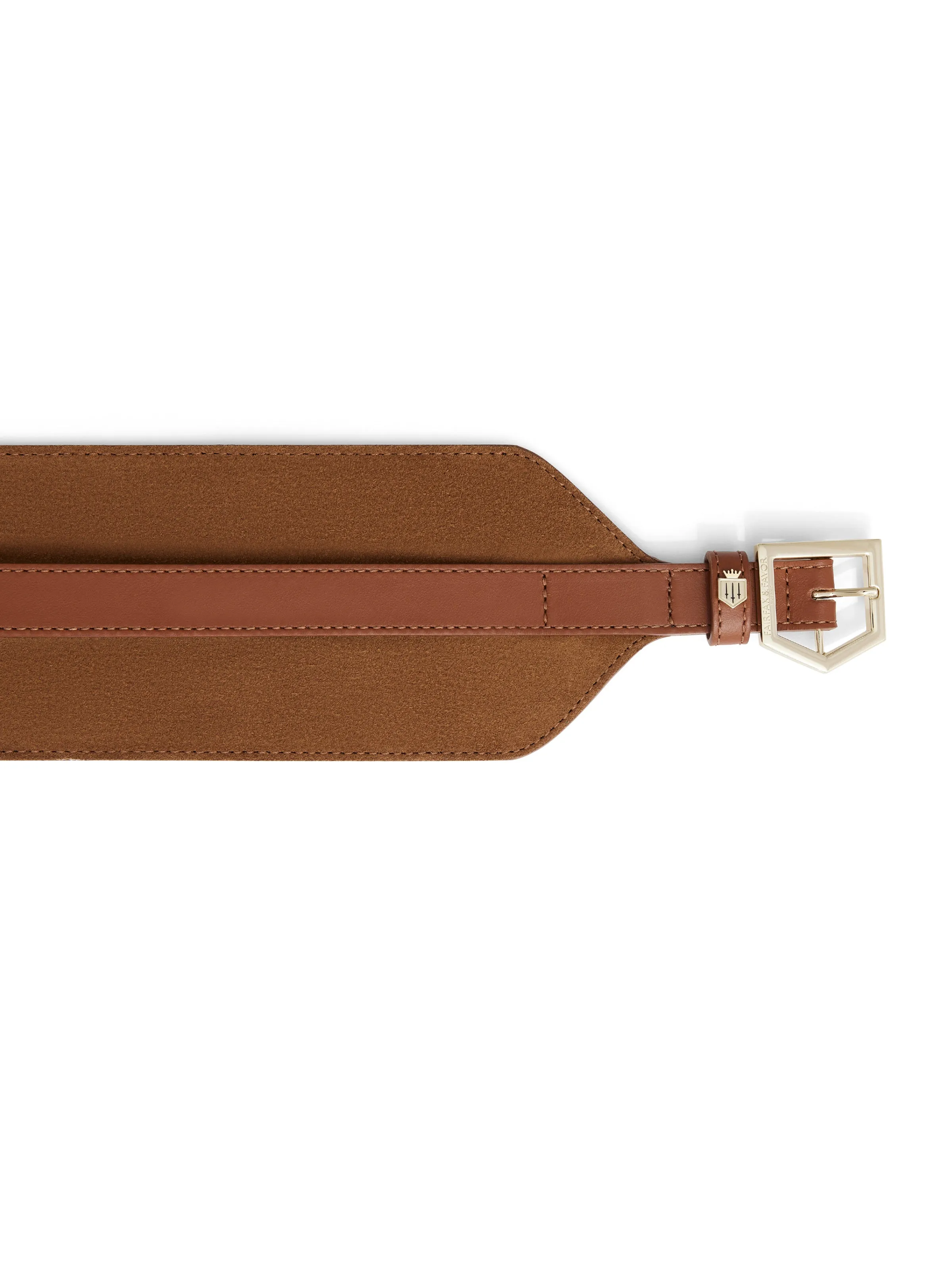 Sennowe Waist Belt - Tan Suede