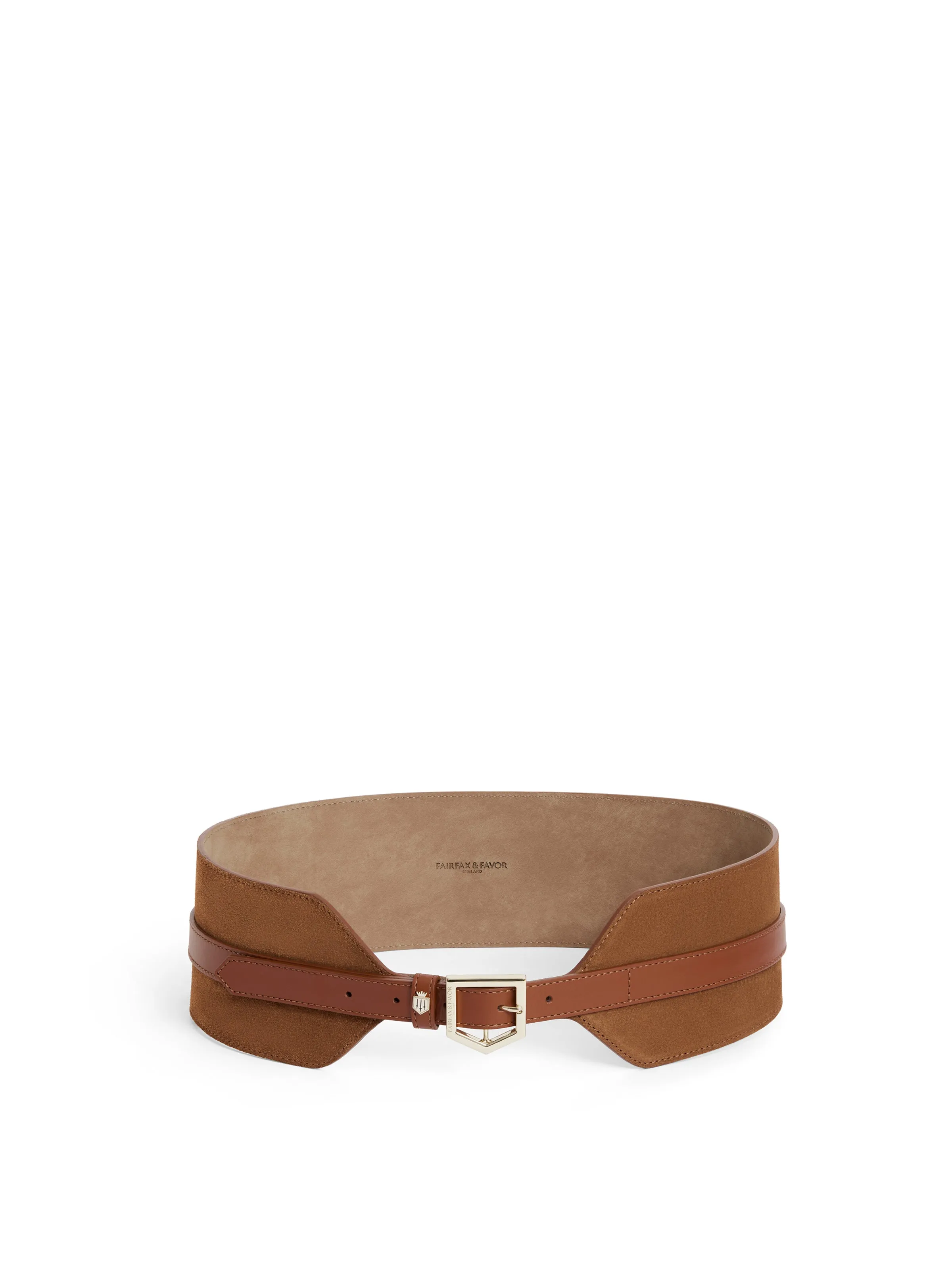 Sennowe Waist Belt - Tan Suede
