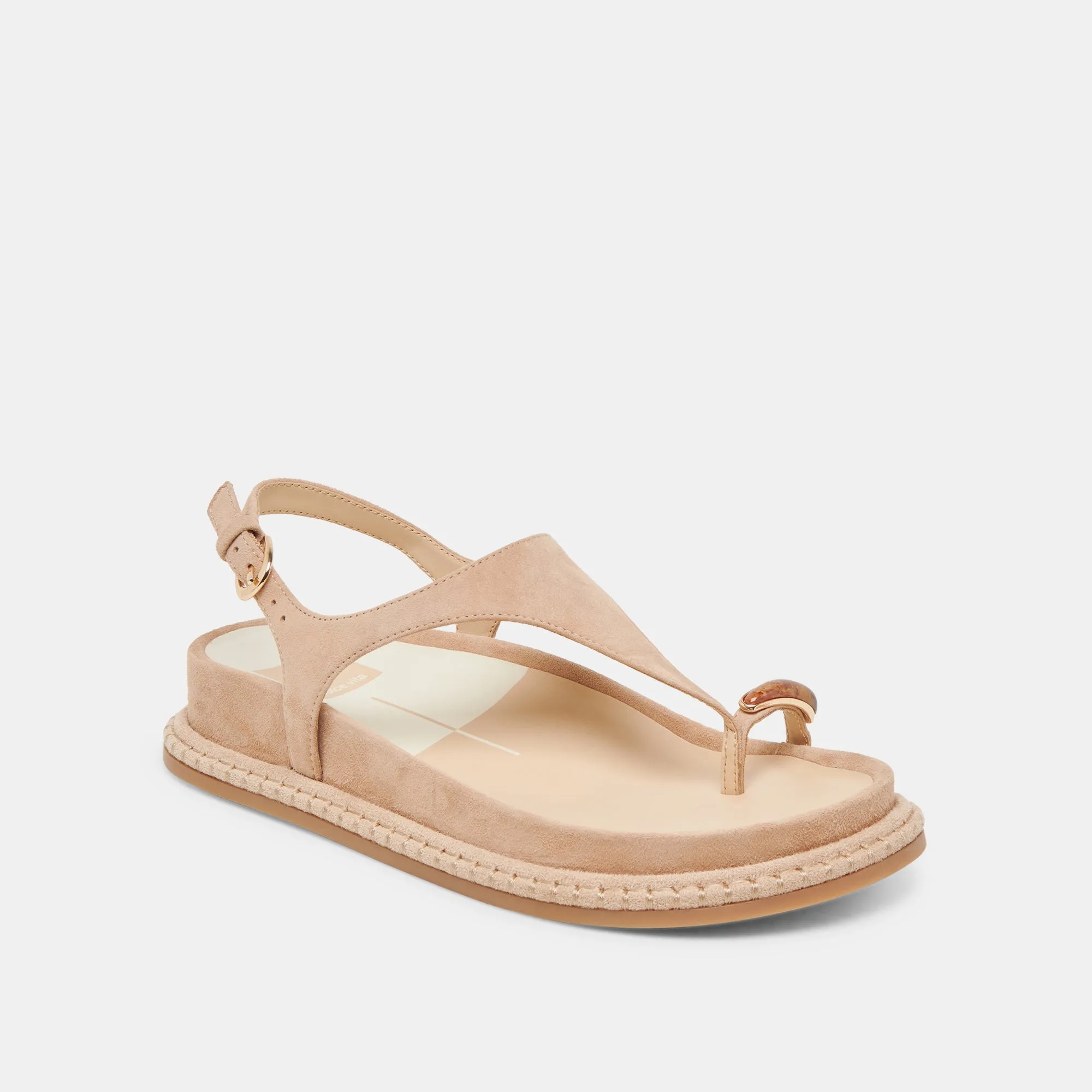STEFAN GEMSTONE SANDALS BAMBOO SUEDE