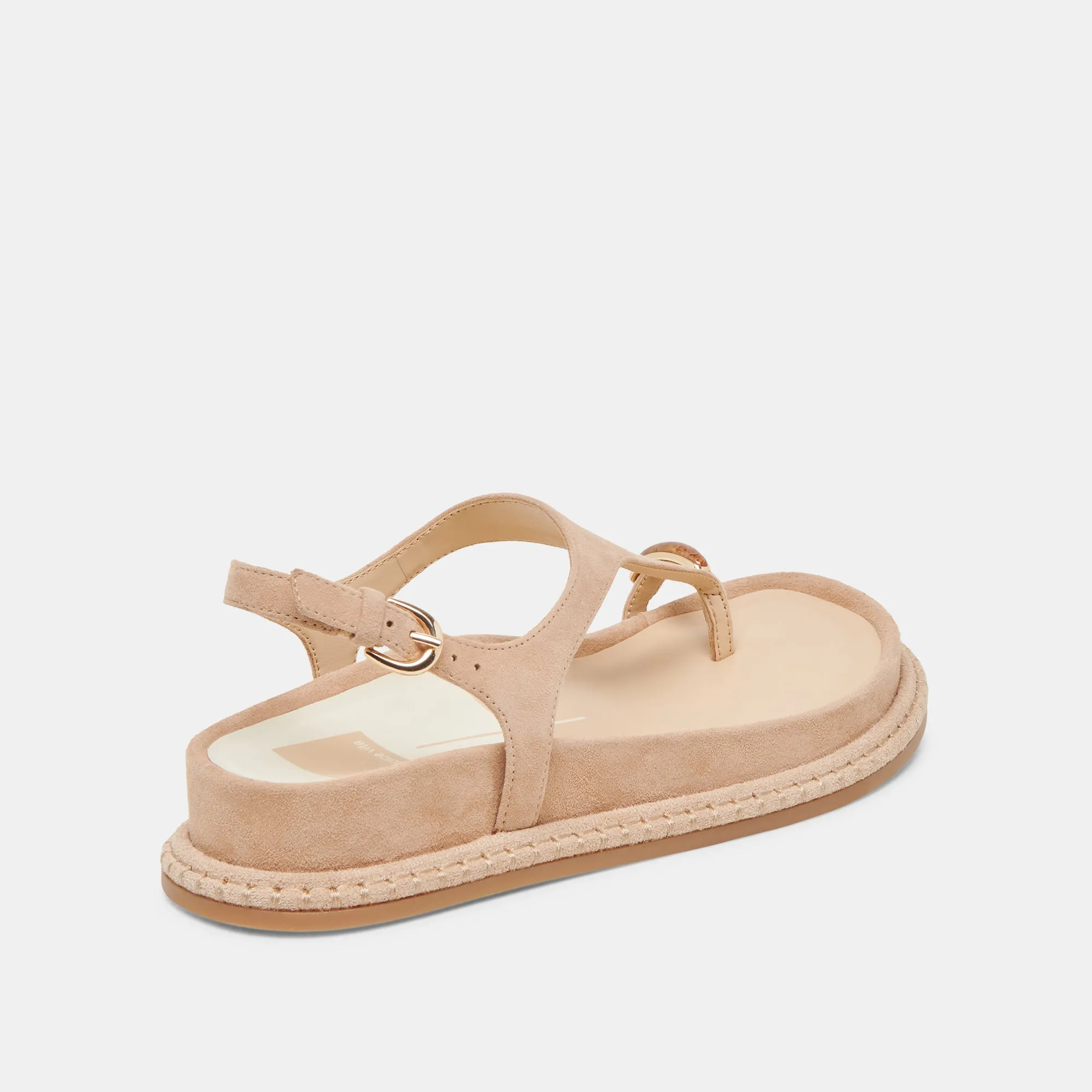 STEFAN GEMSTONE SANDALS BAMBOO SUEDE