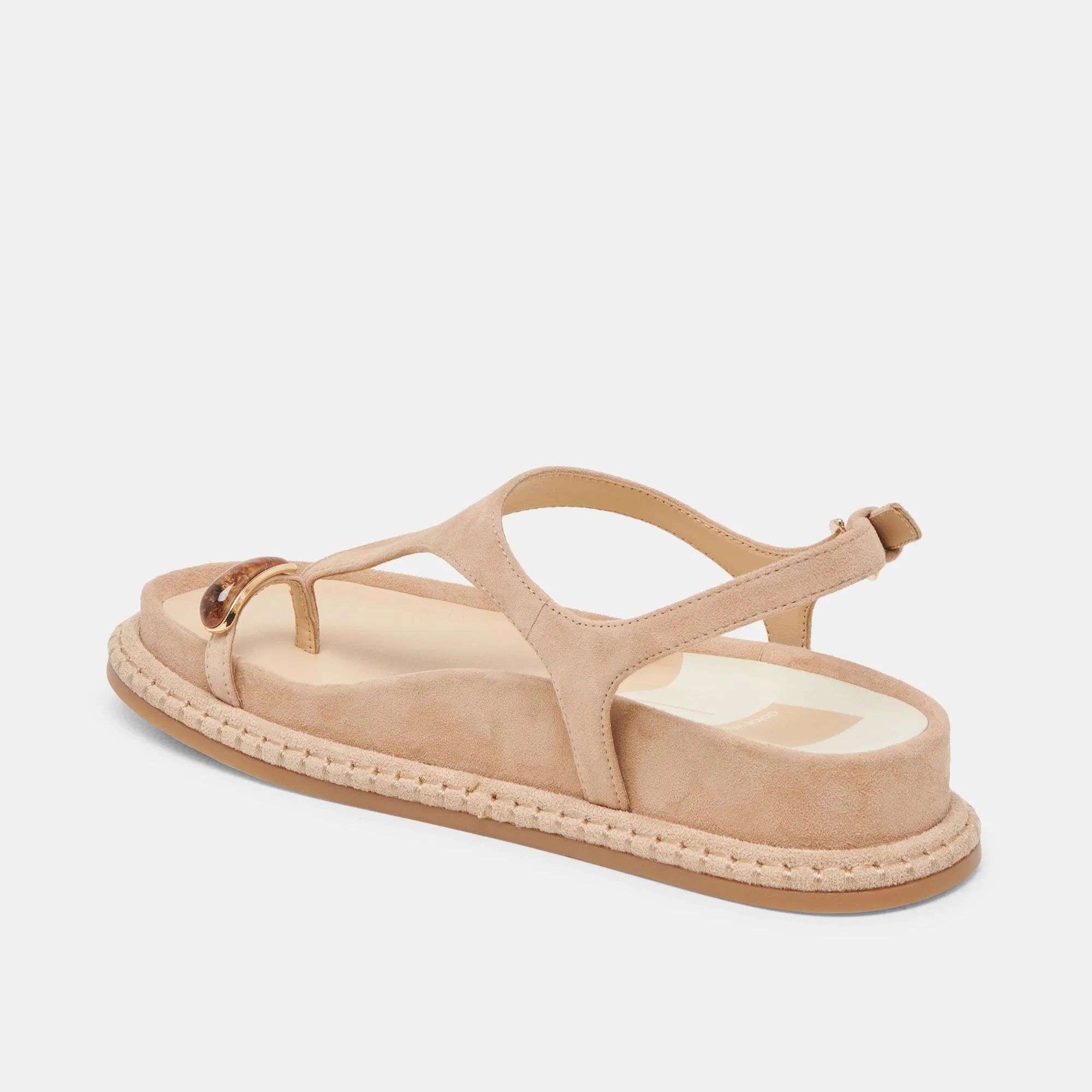 STEFAN GEMSTONE SANDALS BAMBOO SUEDE