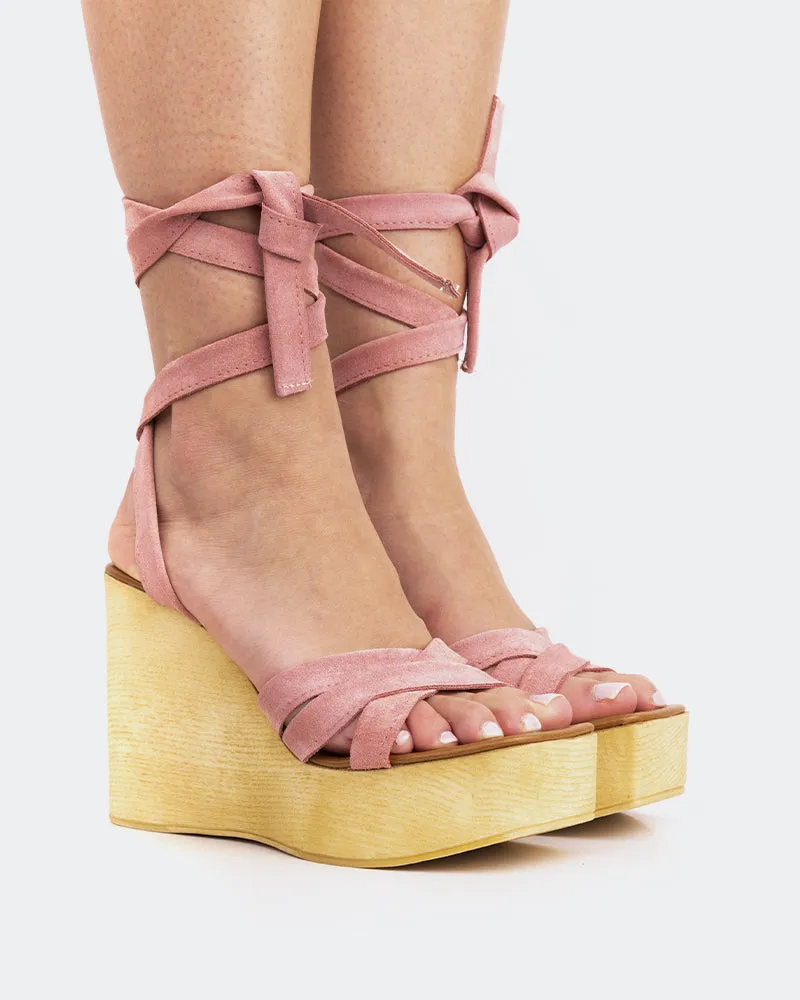 Sybille Pink Suede