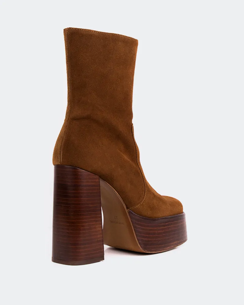 Tate Brown Suede