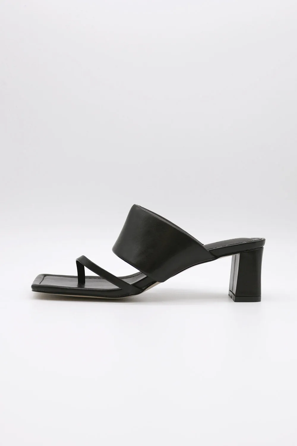 Toe Thong Mid Heeled Sandals