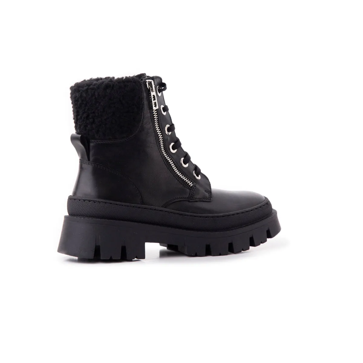 Trieste Black Leather