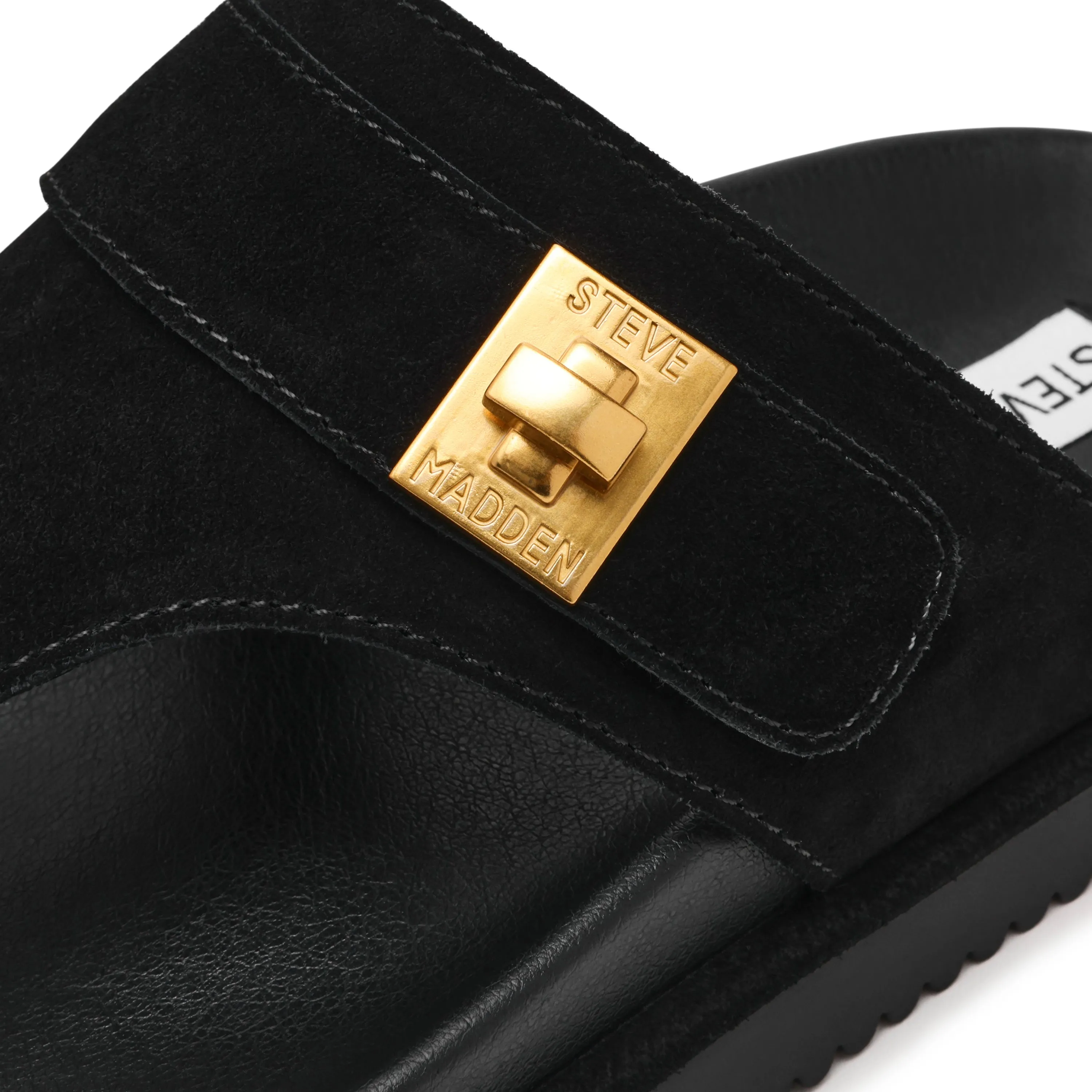 Tuned-In Sandal BLACK SUEDE