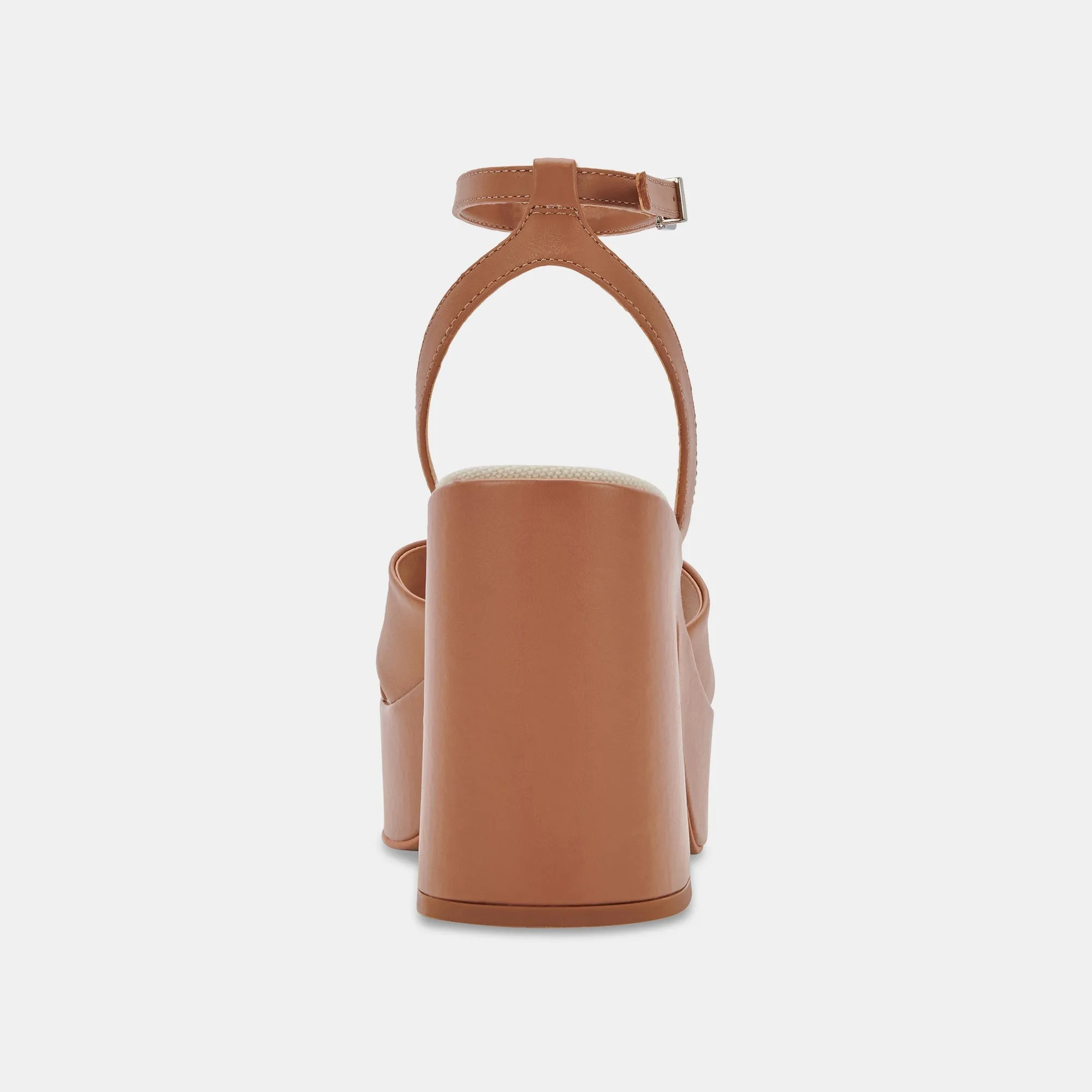 WESSI HEELS CARAMEL LEATHER - re:vita