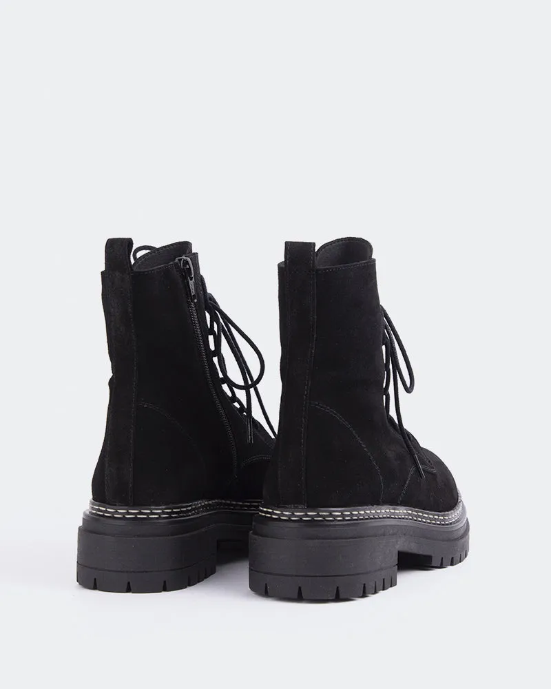 Woodbridge Black Suede